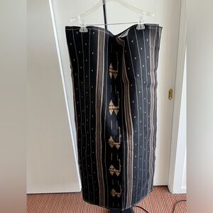 New Stunning new handwoven cotton dhakai jamdani saree black beige motifs polka